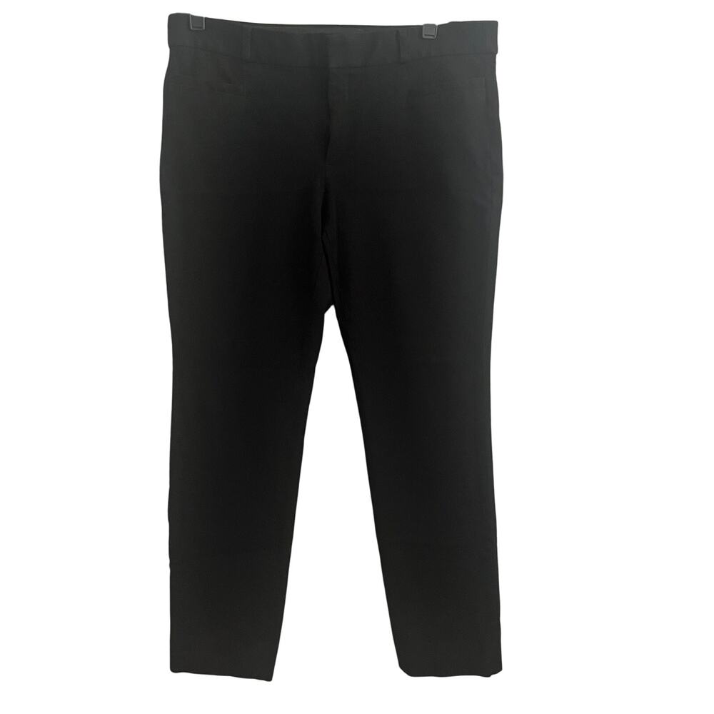 Banana Republic Sloan Pants Womens 8 Black - Picture 2 of 12